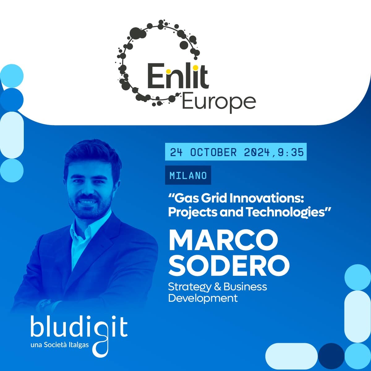 Join Marco Sodero at Enlit Europe