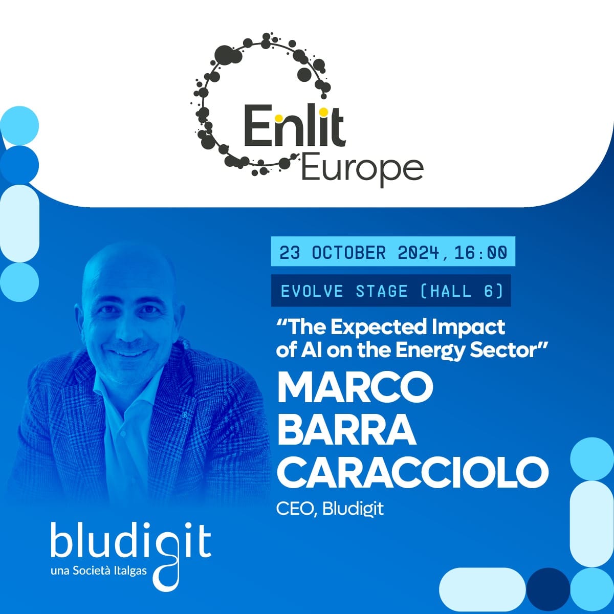 Bludigit at Enlit Europe 2024